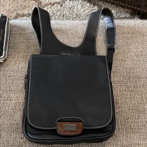 Liz Soto Elegant Black Leather Women's Backpack